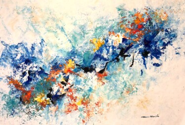 Peinture intitulée "Résilience" par Dam Domido, Œuvre d'art originale, Acrylique