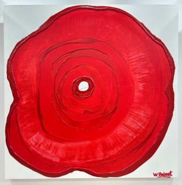 Pintura titulada "La pureté" por William Babret, Obra de arte original, Acrílico Montado en Bastidor de camilla de madera