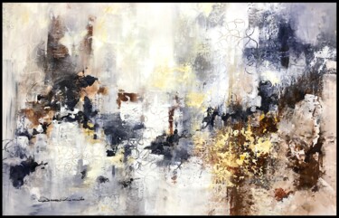 Peinture intitulée "Doux cocooning" par Dam Domido, Œuvre d'art originale, Acrylique