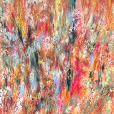 Pittura intitolato "Mystical Wetland II" da Khrystyna Kozyuk, Opera d'arte originale, Olio Montato su Telaio per barella in…