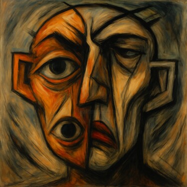 Trapped Within the Trauma 数字艺术 标题为“Trapped Within the…” 由Alberto Capitani, 原创艺术品, AI生成的图像