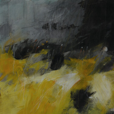 #341, "dust mite", 25x25 cm acrylique sur toile 绘画 标题为“#341, "dust mite",…” 由Michel Debray, 原创艺术品, 丙烯 安装在纸板上