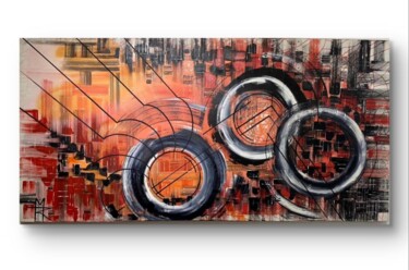 Painting titled "Arte livre" by Marcio Raniel, Original Artwork, Acrylic