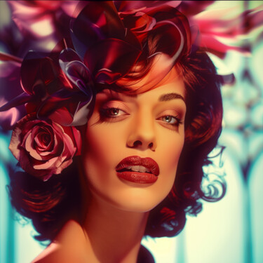"Velvet Glance"-Take Me Back to the USSR. ""Velvet Glance"-Tak…" başlıklı Dijital Sanat Miroslava Kettounen tarafından, Orijinal sanat, 2D Dijital Çalışma