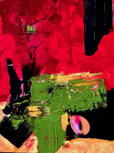 "Cosmic Energy" başlıklı Tablo Diane Leon tarafından, Orijinal sanat, Akrilik Ahşap Sedye çerçevesi üzerine monte edilmiş