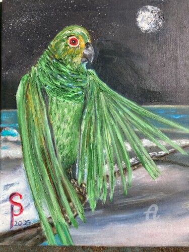 "Freebird" başlıklı Tablo Steve Phillips tarafından, Orijinal sanat, Petrol Ahşap Sedye çerçevesi üzerine monte edilmiş