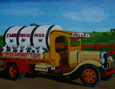 "Farm Fresh" başlıklı Tablo Anthony Dunphy tarafından, Orijinal sanat, Akrilik