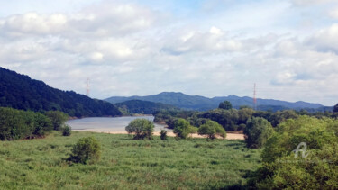 Photography titled "Summer Landscape" by Yeon-Gyeong Seo (Seo), Original Artwork, Digital Photography Mounted on artwork_cat.