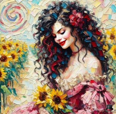 Digital Arts titled "emotion592" by Jean-Luc Garcés, Original Artwork, AI generated image