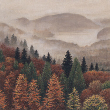 Silent Season Disegno intitolato "Silent Season" da Sundra, Opera d'arte originale, Pastello