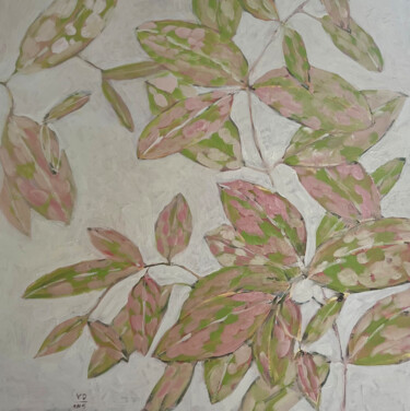 "The Silence of Foliage" Pittura intitolato ""The Silence of Fol…" da Viktoria Daneva, Opera d'arte originale, Olio Montato su Telaio per barella in…