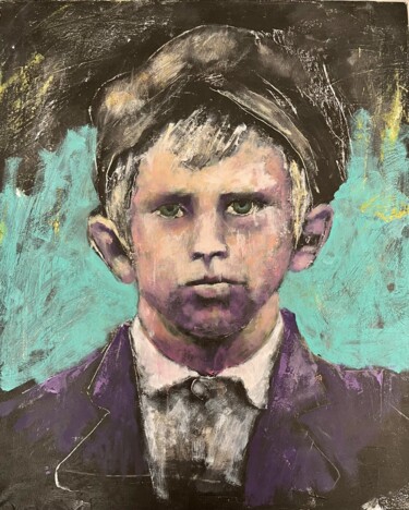 "Retrato9" başlıklı Tablo Ricardo Pommer tarafından, Orijinal sanat, Akrilik