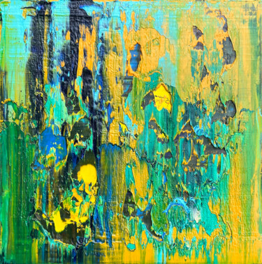 Painting titled "Return" by Svitlana Andriichenko, Original Artwork, Oil Mounted on Wood Panel