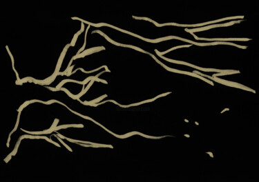 Drawing titled "Enveloppe 17" by Aurelien Franck, Original Artwork, Marker