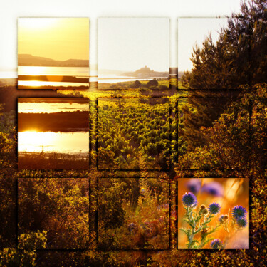 Fotografía titulada "Matin doré" por Gilles Deschamps (OXPIRIT), Obra de arte original, Fotografía manipulada Montado en art…