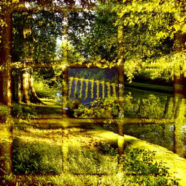Sous l'Aube suspendue Fotografía titulada "Sous l'Aube suspend…" por Gilles Deschamps (OXPIRIT), Obra de arte original, Fotografía manipulada Mont…