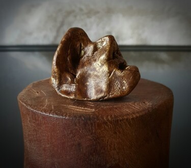 Sculptuur getiteld "Gisant, collection…" door Patrick Lalande, Origineel Kunstwerk, Polymeer klei