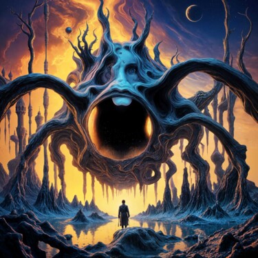 数字艺术 标题为“Future monster” 由Alexander Trifonov, 原创艺术品, AI生成的图像