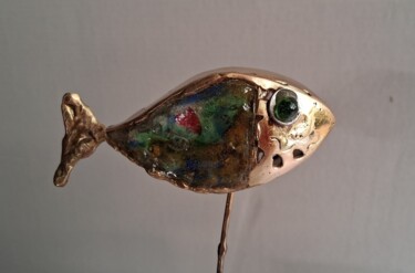 "Poisson de RAPA - 42" başlıklı Heykel Gilbert Liblin tarafından, Orijinal sanat, Metaller