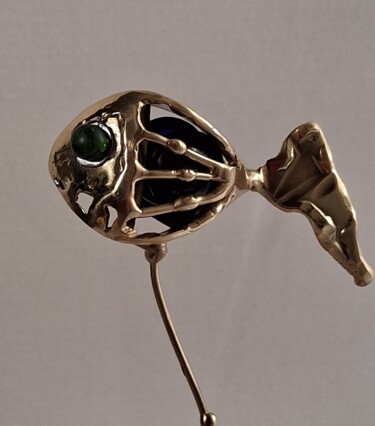 Sculpture intitulée "Poisson de RAPA - 43" par Gilbert Liblin, Œuvre d'art originale, Métaux
