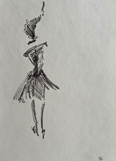 Drawing titled "1ih4 / The Forgotte…" by Leni Smoragdova, Original Artwork, Marker