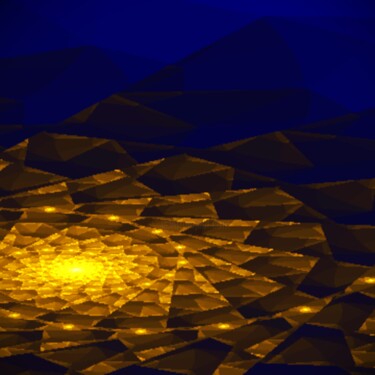 Εκτυπώσεις & Χαρακτικά με τίτλο "'decorative mystery'" από Banu Muazzez Arpalı, Αυθεντικά έργα τέχνης, 2D ψηφιακή εργασία