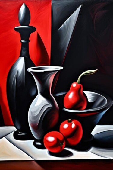 Artes digitais intitulada "Picasso path still…" por Georgii Stepanov, Obras de arte originais, Pintura digital