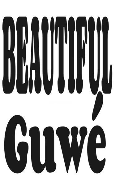 DAJA: CALLIGRAPHY SERIES (OLD ERITREAN/BEAUTIFUL) Arte digitale intitolato "DAJA: CALLIGRAPHY S…" da Daja, Opera d'arte originale, Pittura digitale