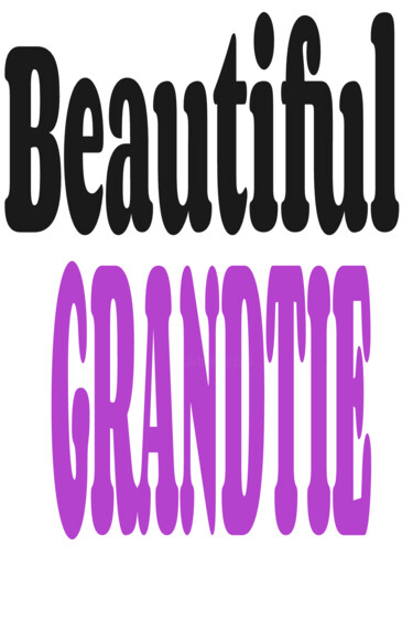 DAJA BLAQQ: CALLIGRAPHY SERIES COLLECTION (GRANDTIE) Arte digital titulada "DAJA BLAQQ: CALLIGR…" por Daja, Obra de arte original, Pintura Digital