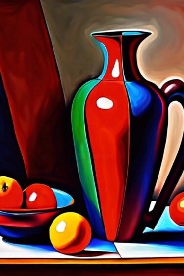Artes digitais intitulada "Picasso path still…" por Georgii Stepanov, Obras de arte originais, Pintura digital