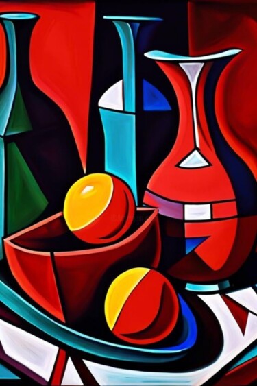 Artes digitais intitulada "Picasso path still…" por Georgii Stepanov, Obras de arte originais, Pintura digital