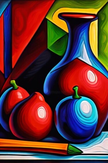 "Picasso path still…" başlıklı Dijital Sanat Georgii Stepanov tarafından, Orijinal sanat, AI tarafından oluşturulan görüntü