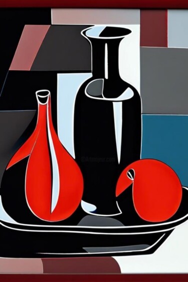 Arte digitale intitolato "Picasso path still…" da Georgii Stepanov, Opera d'arte originale, Pittura digitale