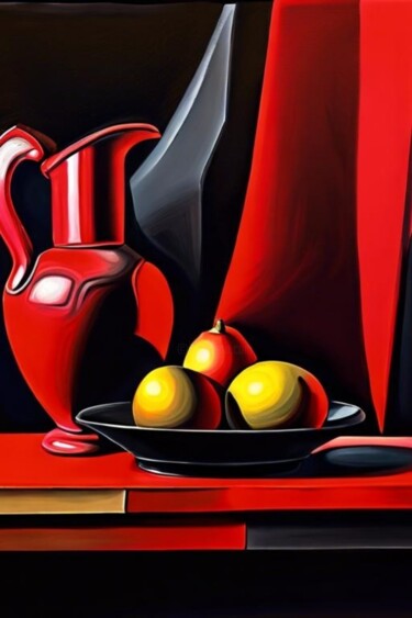 Arte digitale intitolato "Picasso path still…" da Georgii Stepanov, Opera d'arte originale, Pittura digitale