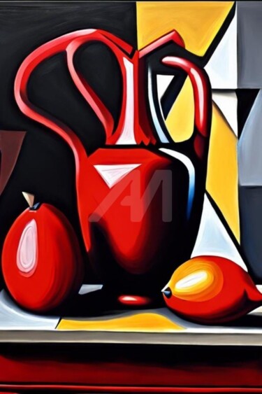数字艺术 标题为“Picasso path still…” 由Georgii Stepanov, 原创艺术品, 数字油画