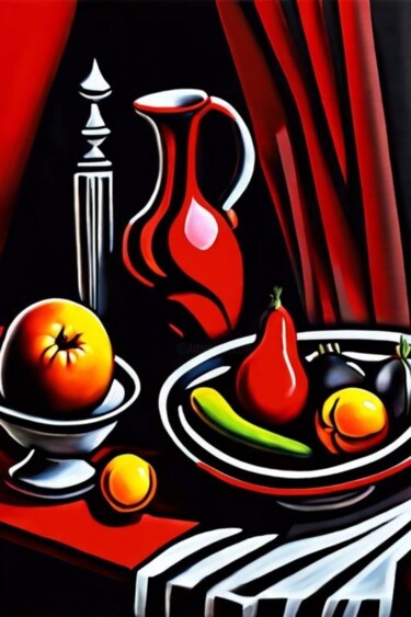 Arte digitale intitolato "Picasso path still…" da Georgii Stepanov, Opera d'arte originale, Pittura digitale
