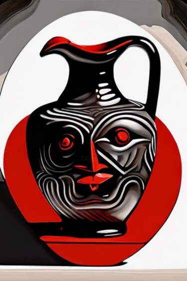 Digital Arts με τίτλο "Picasso path still…" από Georgii Stepanov, Αυθεντικά έργα τέχνης, Ψηφιακή ζωγραφική