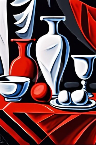 数字艺术 标题为“Picasso path still…” 由Georgii Stepanov, 原创艺术品, 数字油画