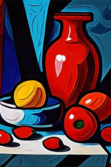 Digital Arts με τίτλο "Picasso path still…" από Georgii Stepanov, Αυθεντικά έργα τέχνης, Ψηφιακή ζωγραφική