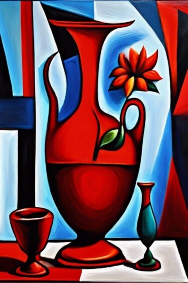 Arte digitale intitolato "Picasso path still…" da Georgii Stepanov, Opera d'arte originale, Pittura digitale
