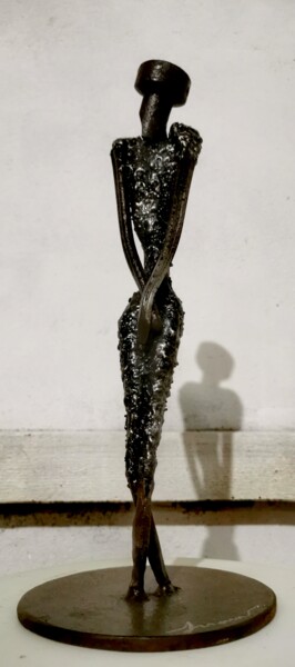 Sculptuur getiteld ""Giacom'outils" Lou…" door Le Petit Juan, Origineel Kunstwerk, Metalen
