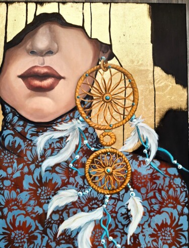 Peinture intitulée "Pagautas sapnas" par Galina Shumilova, Œuvre d'art originale, Huile Monté sur Châssis en bois