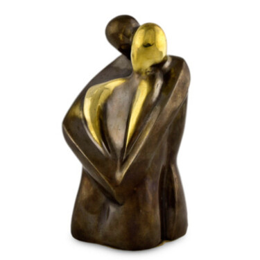 Sculpture intitulée "Aconchego 1" par Anamaria Vieira, Œuvre d'art originale, Bronze