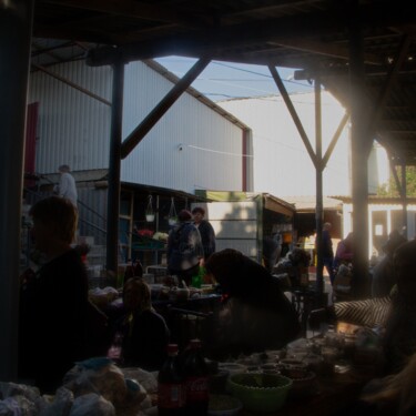 Fotografia intitulada "Market scene" por Penitent, Obras de arte originais, Fotografia de filme