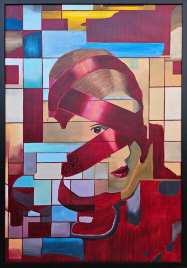 Catharsis 8 (Sofia) Malerei mit dem Titel "Catharsis 8 (Sofia)" von Alida Velea, Original-Kunstwerk, Öl