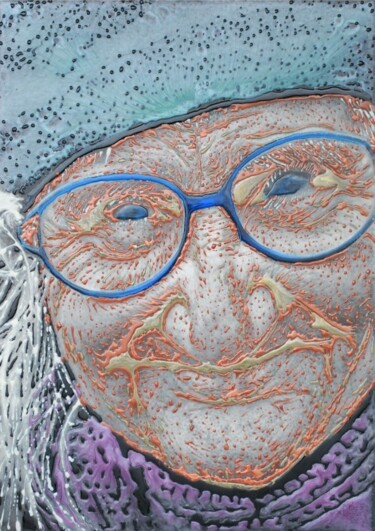 "Vovozinha" başlıklı Tablo José Luis Pilotto tarafından, Orijinal sanat, Akrilik Ahşap Sedye çerçevesi üzerine monte edilmiş