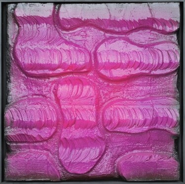 Escultura titulada "Pink" por José Luis Pilotto, Obra de arte original, Resina Montado en Panel de madera