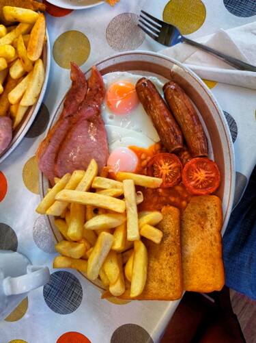 Photographie intitulée "Breakfast" par Hervé Gergaud, Œuvre d'art originale, Photographie numérique