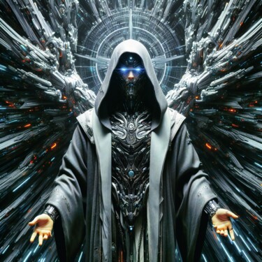 Digital Arts titled "Datarael" by Aleksandr Pogodin, Original Artwork, AI generated image