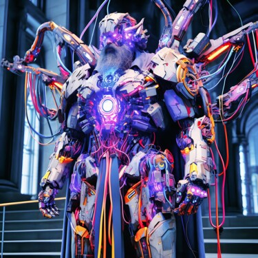 Digital Arts titled "Pulseforge" by Aleksandr Pogodin, Original Artwork, AI generated image